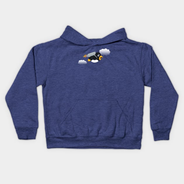 I Believe I Can Fly Kids Hoodie by graffd02